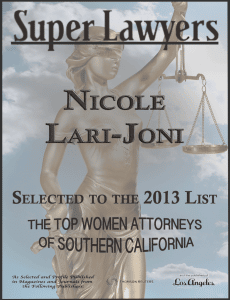 Super Lawyers 2013 Top Women Lawyers
