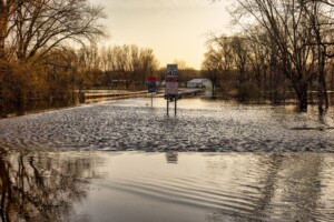 Flooded Street, disaster insurance